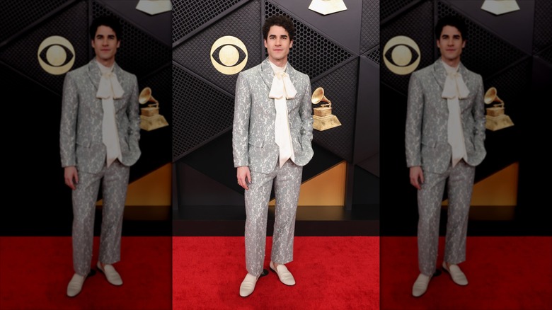Darren Criss in a suit