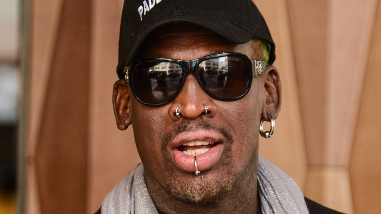 Dennis Rodman speaking