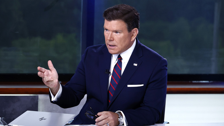 Bret Baier hosting an episode of "Special Report with Bret Baier" at FOX News D.C. Bureau