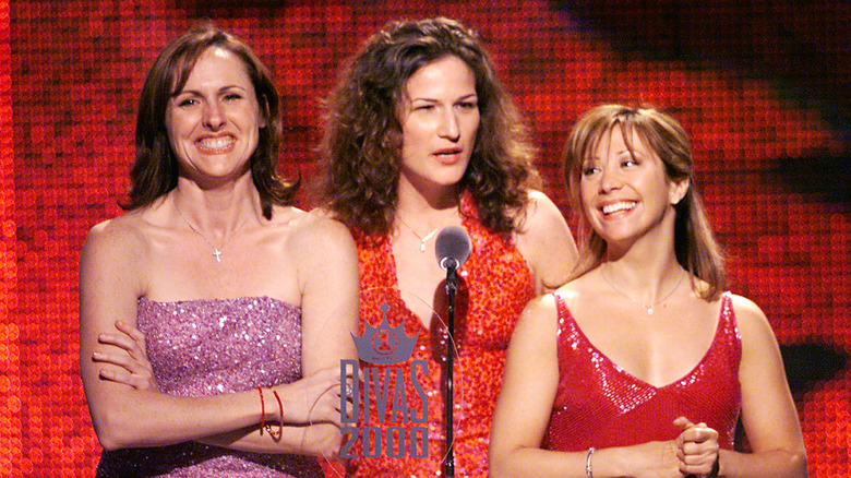 Molly Shannon, Ana Gasteyer, Cheri Oteri on stage