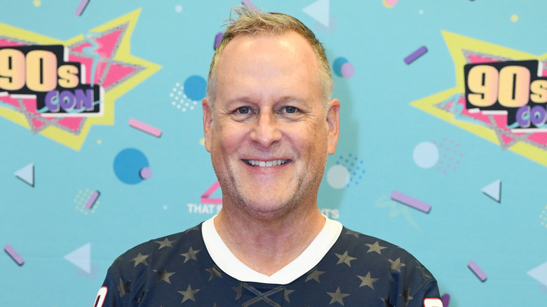 Dave Coulier on the red carpet at 90s Con