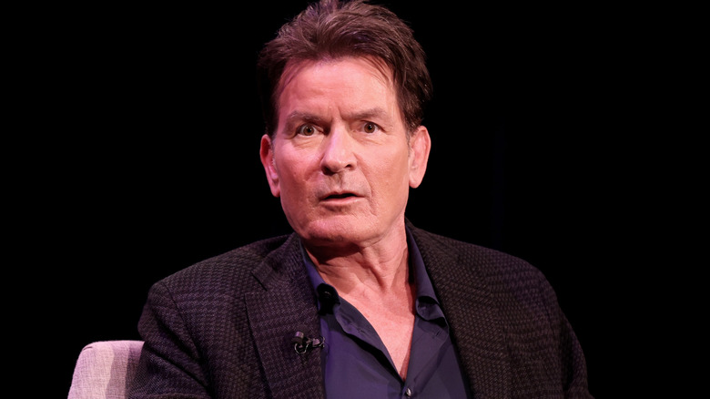 Charlie Sheen talks