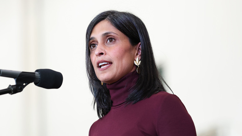 Usha Vance speaking