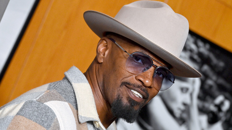 Jamie Foxx smiling