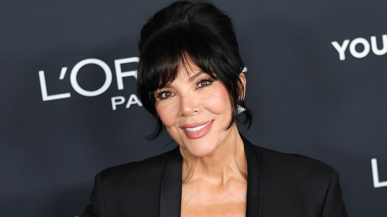 Kris Jenner smiling