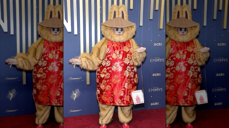 Joella attending the 2025 EMMYS