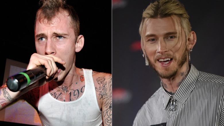 MGK/Machine Gun Kelly, then and now