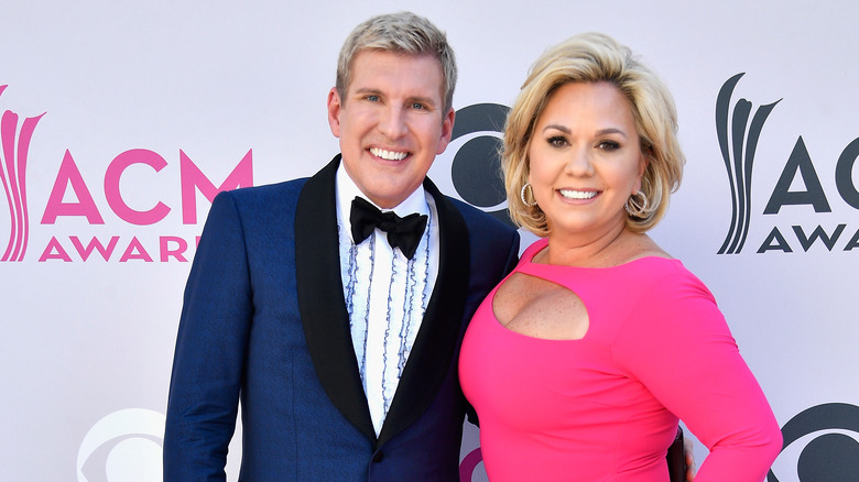 Todd and Julie Chrisley smiling